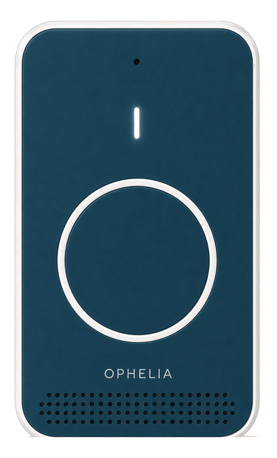 Audiofos Staff Pin, navy and ivory